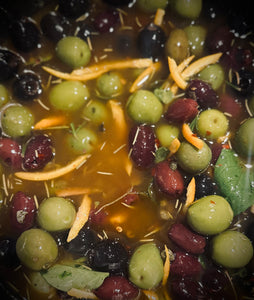 Marinated Olives 16oz Mason Jar